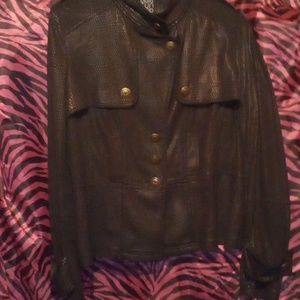 Clara Sunwoo liquid leather jackets.  Good condition.  No rips or stains. $28 ea